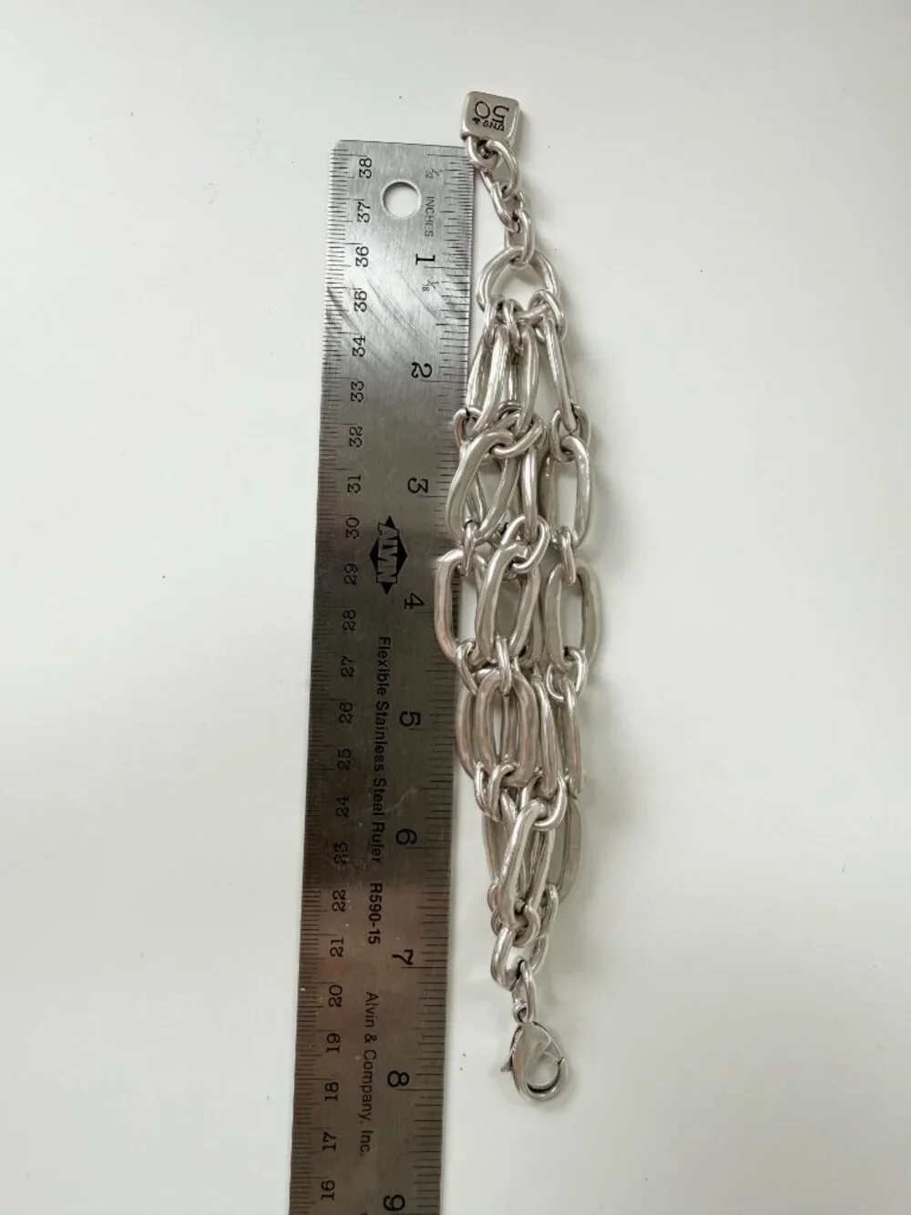 Uno De 50 Large Chain Bracelet
